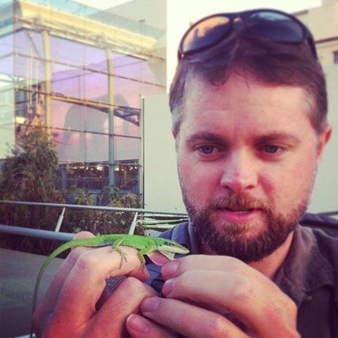 Curator Greg Pauly